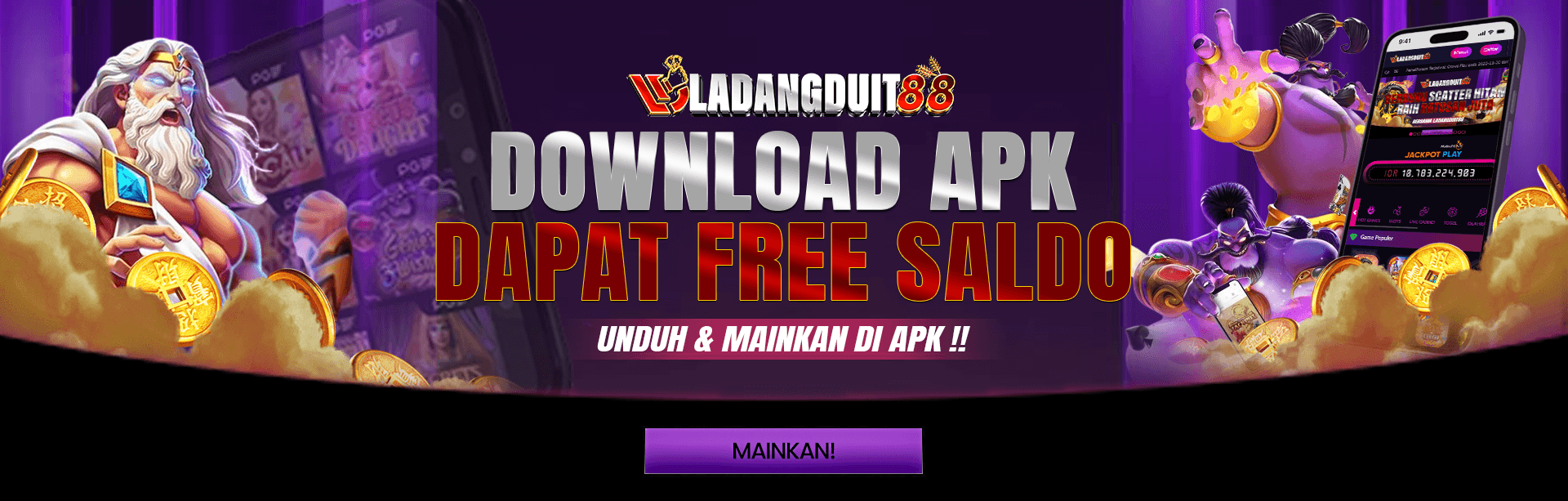 DOWNLOAD APK FREE SALDO Untuk Semua Member !!!