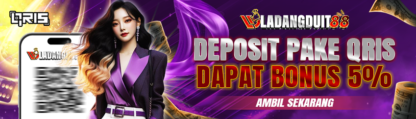 DEPOSIT QRIS BONUS 5%